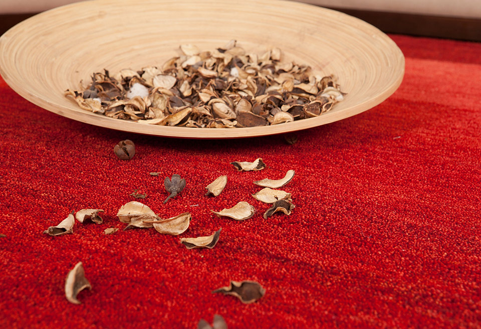 Ručně vázaný koberec Gabbeh 550 Red